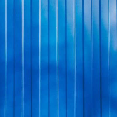 Blue Metal Siding