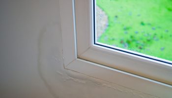 leaky drafty window
