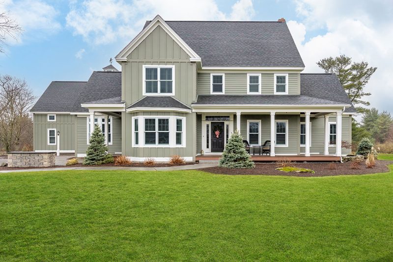 James Hardy siding grey