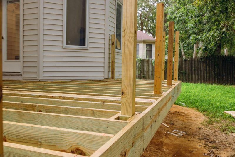 building a back yard deck
